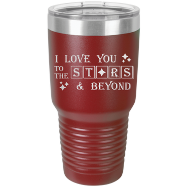 I Love You to the Stars Tumbler
